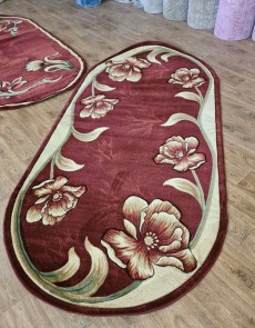 Синтетический ковер Virizka 8880 red - высокое качество по лучшей цене в Украине.